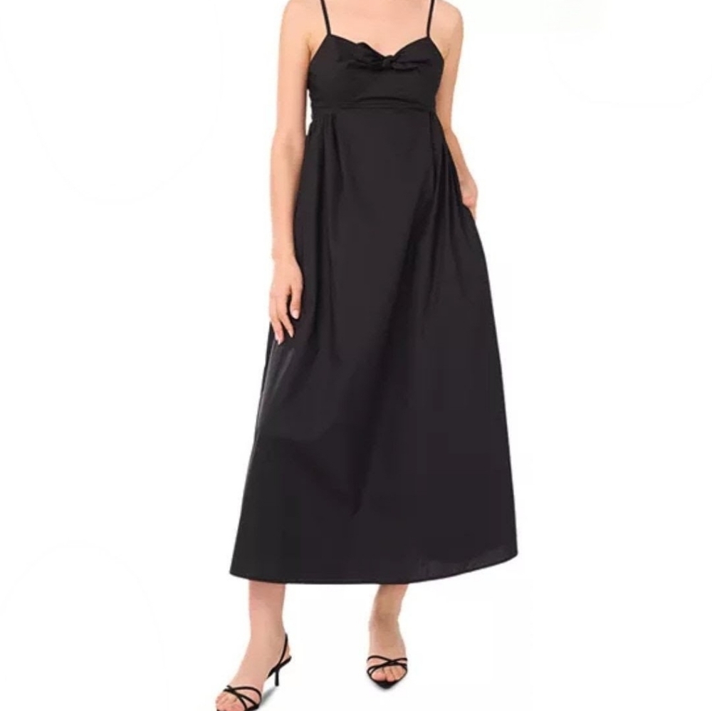 Black cotton Maxi Dress By 1.State Bloomingdales